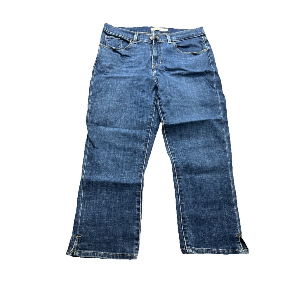 Levi's Classic Women's Denim Capri Jeans Blue Size 6 30x21 52435-0020